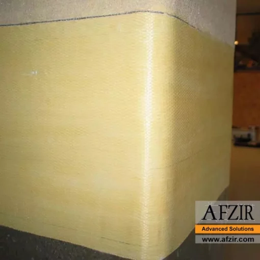 Aramid-wrap-used-for-confinement-strengthening-AFZIR-Co.