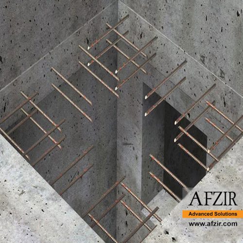 ceiling opening Post installed rebar Afzir Strengthening Solutions- Afzir Retrofitting Co.