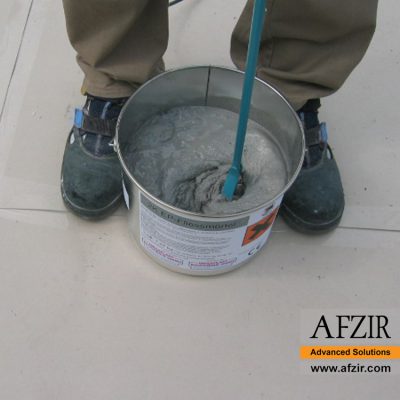 repair procedure with epoxy mortar 4 - Afzir Retrofitting Co.