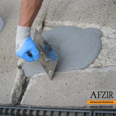 repair procedure with epoxy mortar 6 - Afzir Retrofitting Co.