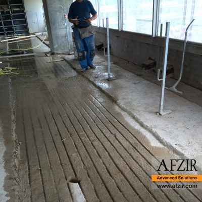 floor Reinforcement using CFRP rebar-AFZIR Co