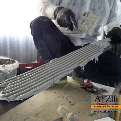 staturating cfrp laminate with epoxy adhesive-AFZIR Co