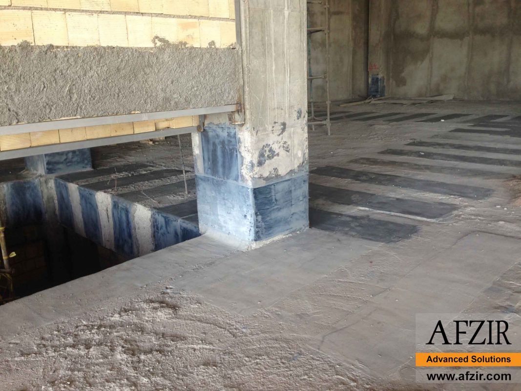 karbon fiber CFRP ile betonarme tavan kesme ve negativ eğilme takviyesi